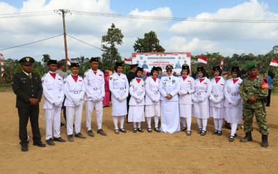 Siswa MAN Sorong Tampil sebagai Paskibra pada HUT ke-81 RI
